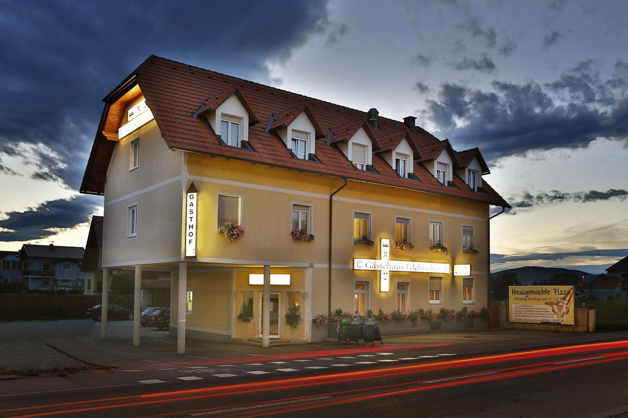 Restaurant Gaestehaus Feldkirchen Feldkirchen bei Graz Eksteriør bilde